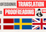 do swedish proofreading, grammar check, edit, spellcheck, swedish translation